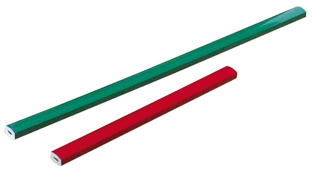 MATITA PER CARPENTIERI col. rosso mm. 180