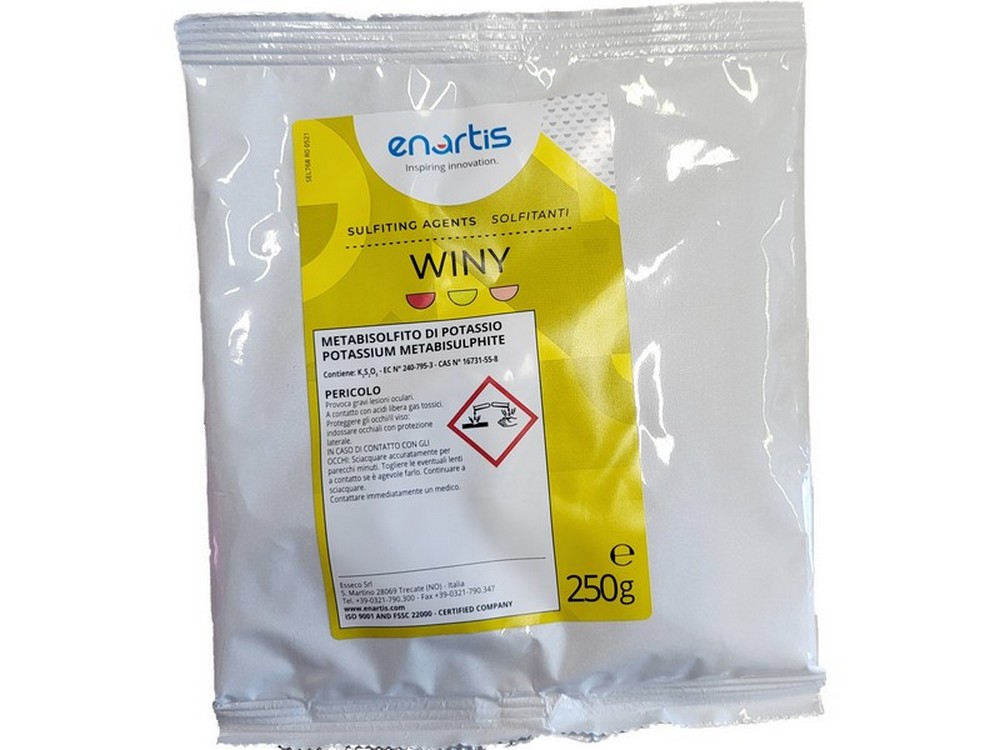 METABISOLFITO POTASSIO WINY  gr. 250