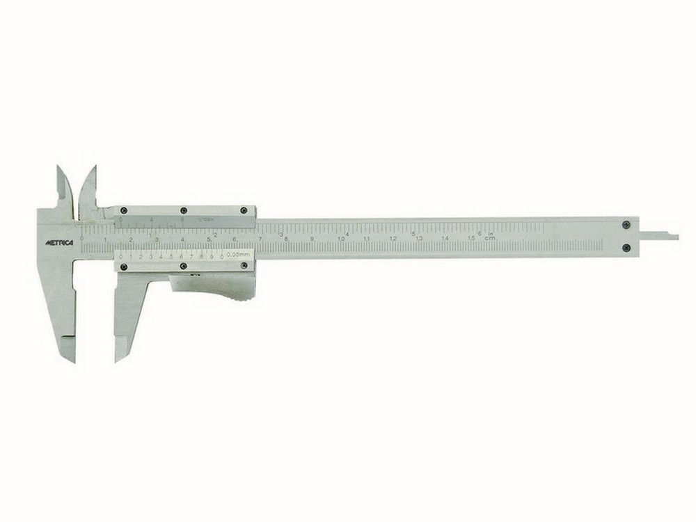 Metrica CALIBRO INOX  misurazione 0-150 mm.
