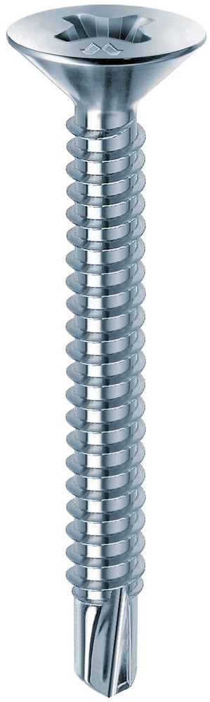 Mustad VITE AUTOPERFORANTE PER FERRO DRILLEX TSP ZINCATA  mm. 4,8x80