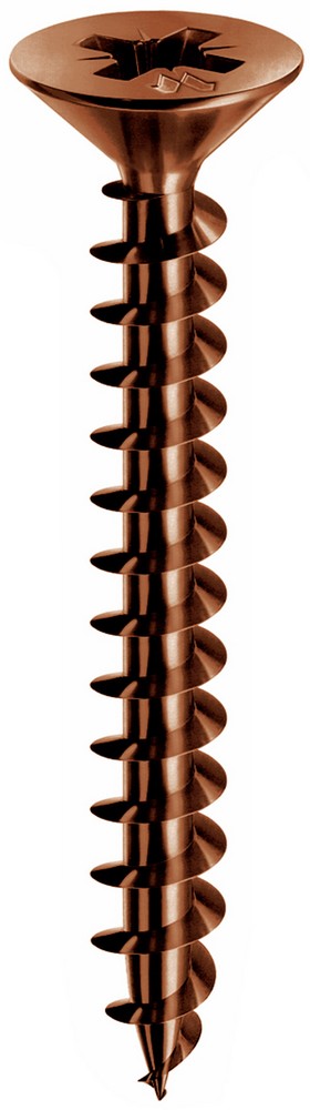 Mustad VITE PANELVIT TSP FERRO BRONZATO FILETTATURA TOTALE  mm.3,5x18