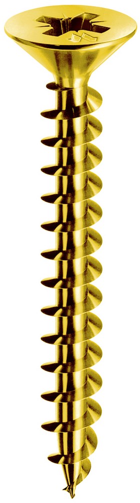 Mustad VITE PANELVIT TSP FERRO OTTONATO  mm.3,5x30
