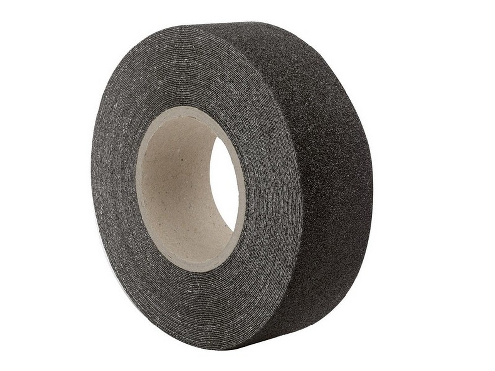 NASTRO ANTISDRUCCIOLO ADESIVO  cm. 5x18 mt. col. nero