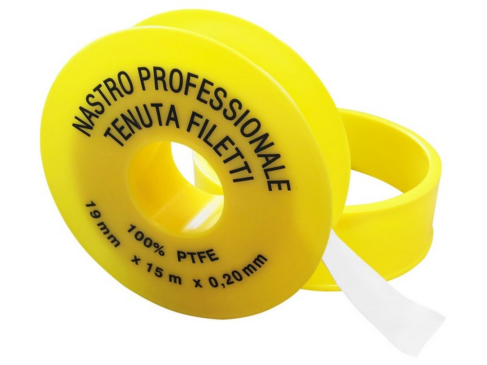 NASTRO TEFLON PROFESSIONALE 3/4x15 mt. spessore mm. 0,20