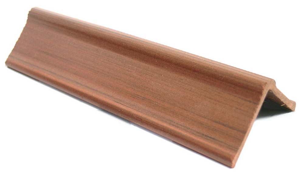PARASPIGOLO IN PVC ESPANSO DECORATO mt. 3 col. Noce scuro