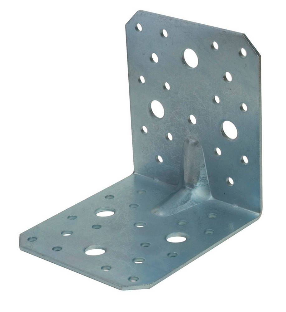 PIASTRINA DI GIUNZIONE  ad angolo mm. 85x85x65 L
