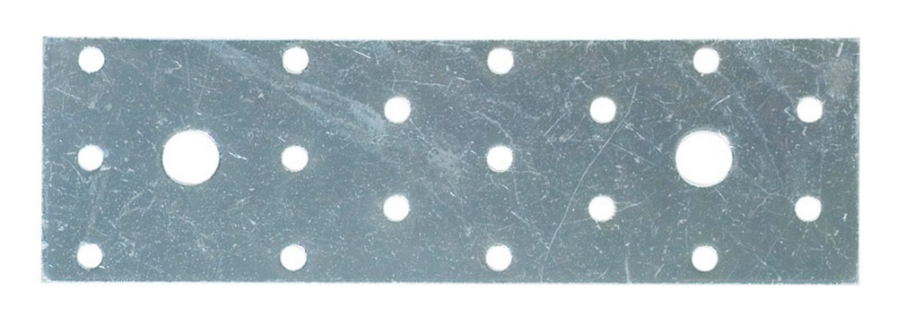 PIASTRINA DI GIUNZIONE DIRITTA FORI LARGHI  mm. 160x50 L