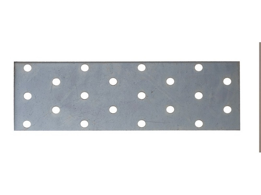 PIASTRINA PESANTE DIRITTA INOX  mm.80x50