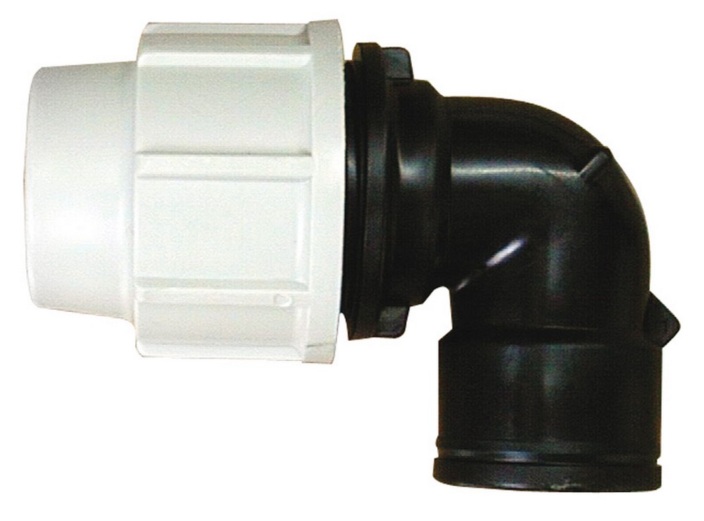 Plasson GOMITO A 90° CON DERIVAZIONE FEMMINA Art. 7150 mis. 25x3/4