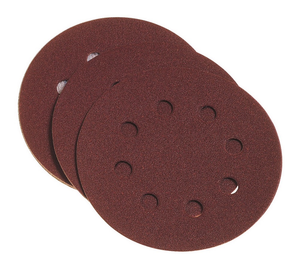 Poggi SET DISCHI ABRASIVI CON VELCRO 10 PZ. Art.349.85 Ø mm.125-grana 240