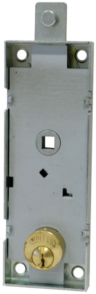 Prefer SERRATURA PER PORTE BASCULANTI CIL/TONDO Art. B551