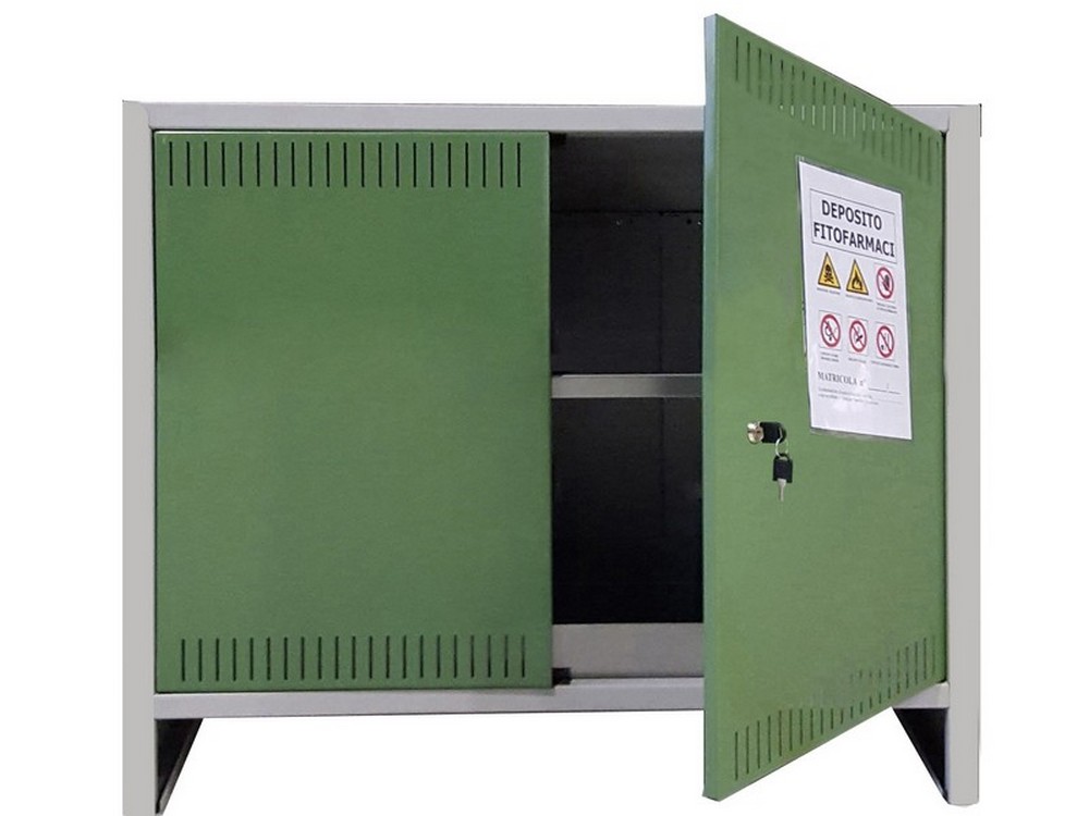 Prometal ARMADIO PER FITOFARMACI cm. 100x40x80 h COMPONIBILE