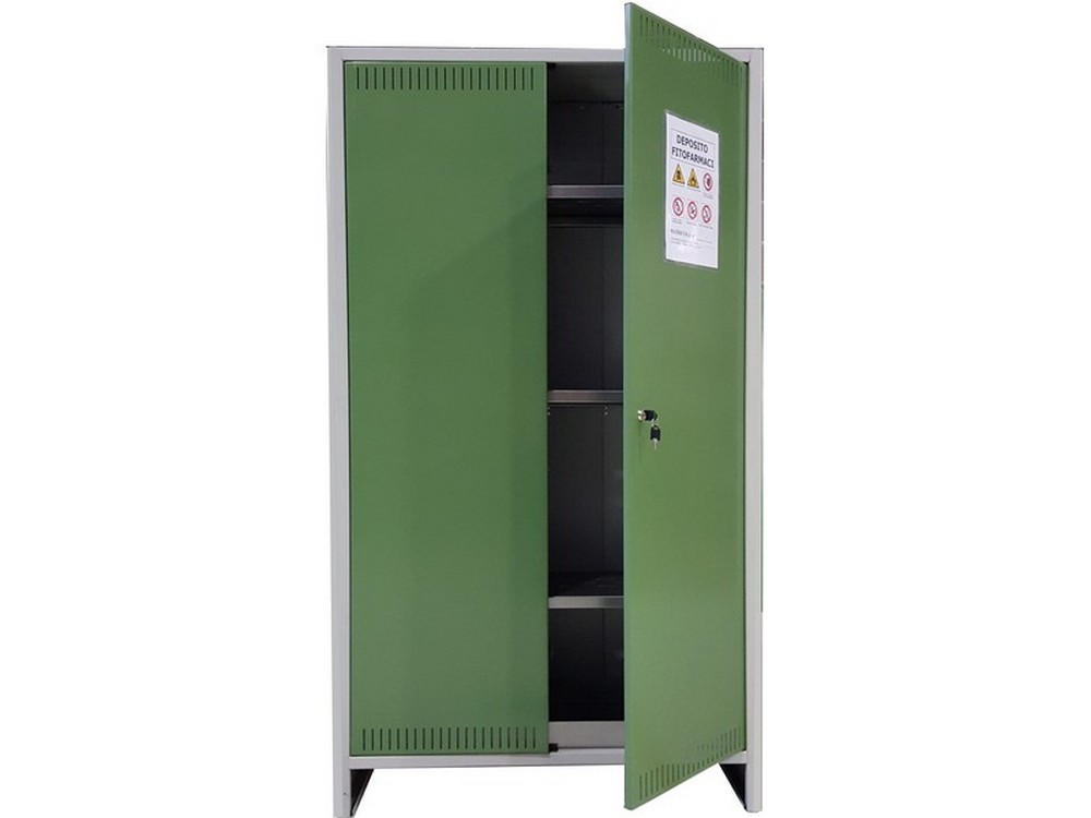 Prometal ARMADIO PER FITOFARMACI cm.100x40x179,5 h COMPONIBILE