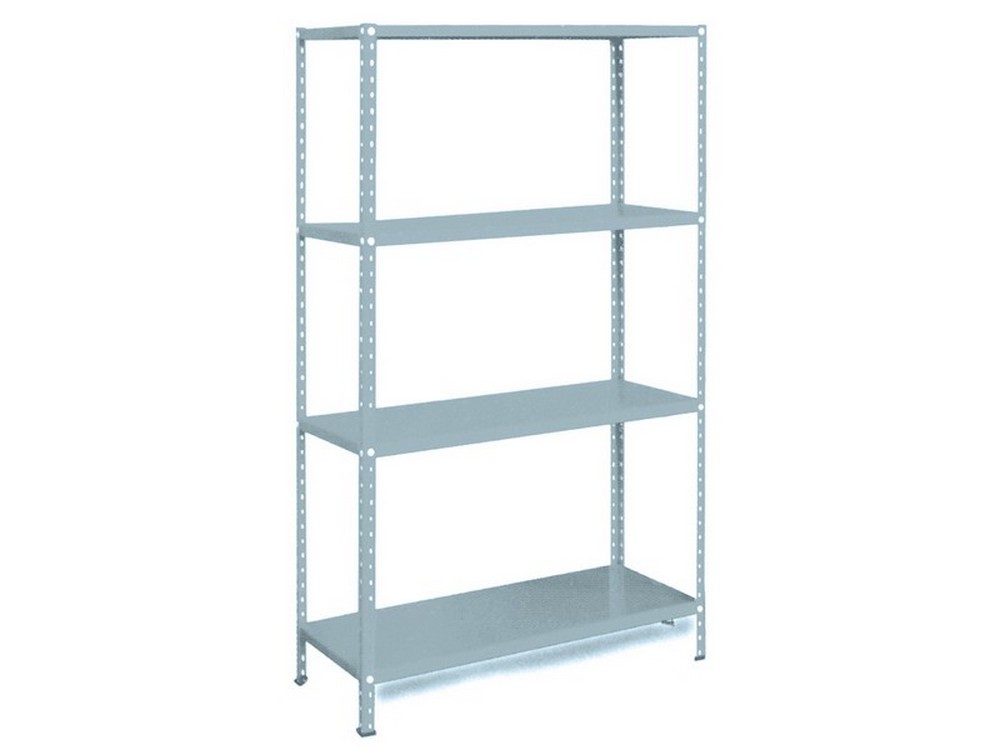 Prometal MINIKIT SCAFFALI Aste spezzate cm. 80x30x150 h - Grigio