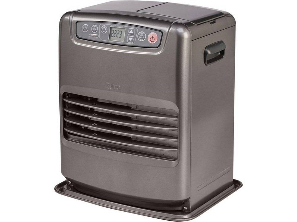 Qlima STUFA A COMBUSTIBILE ELETTRONICA SRE 0031 TC  col. Grigio