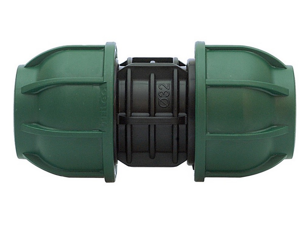 RACCORDO A COMPRESSIONE PN10 MANICOTTO  mis. 40x40
