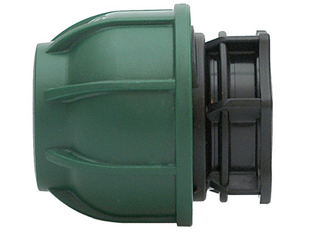 RACCORDO A COMPRESSIONE PN10 TAPPO  mis. 25