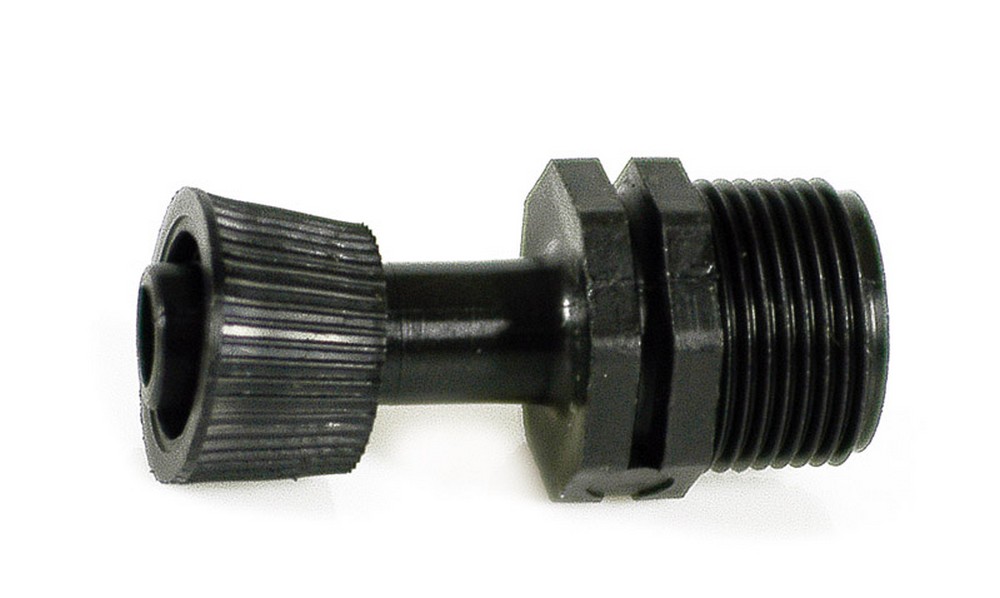 RACCORDO FILETTATO MASCHIO PER ALA GOCCIOLANTE  mm. 16x1/2