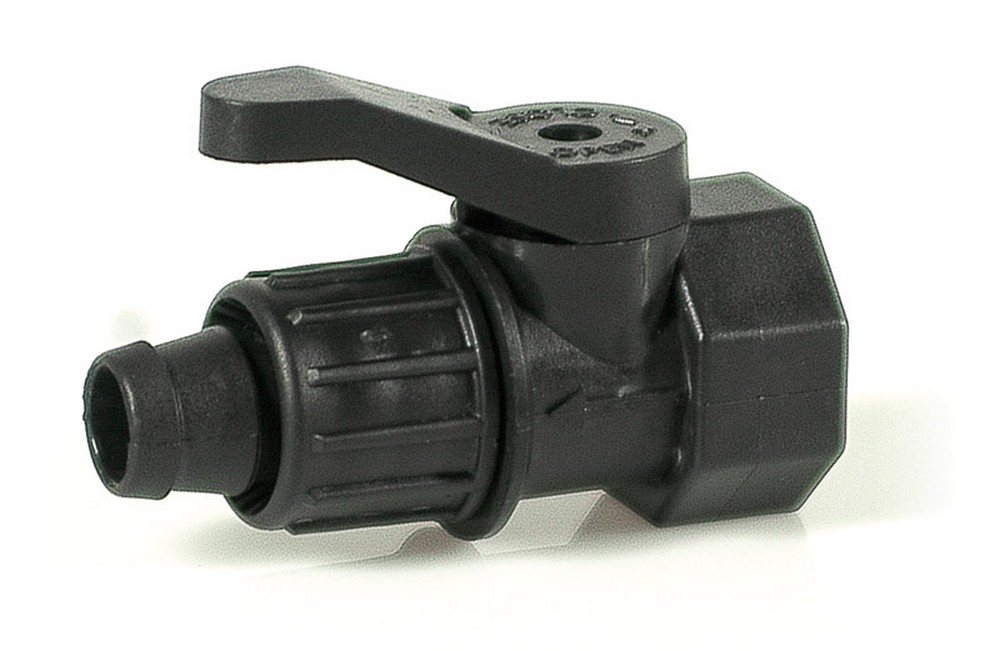 RACCORDO PER TUBO TAPE MINI VALVOLA FILETTO FEMMINA  mm. 16x3/4