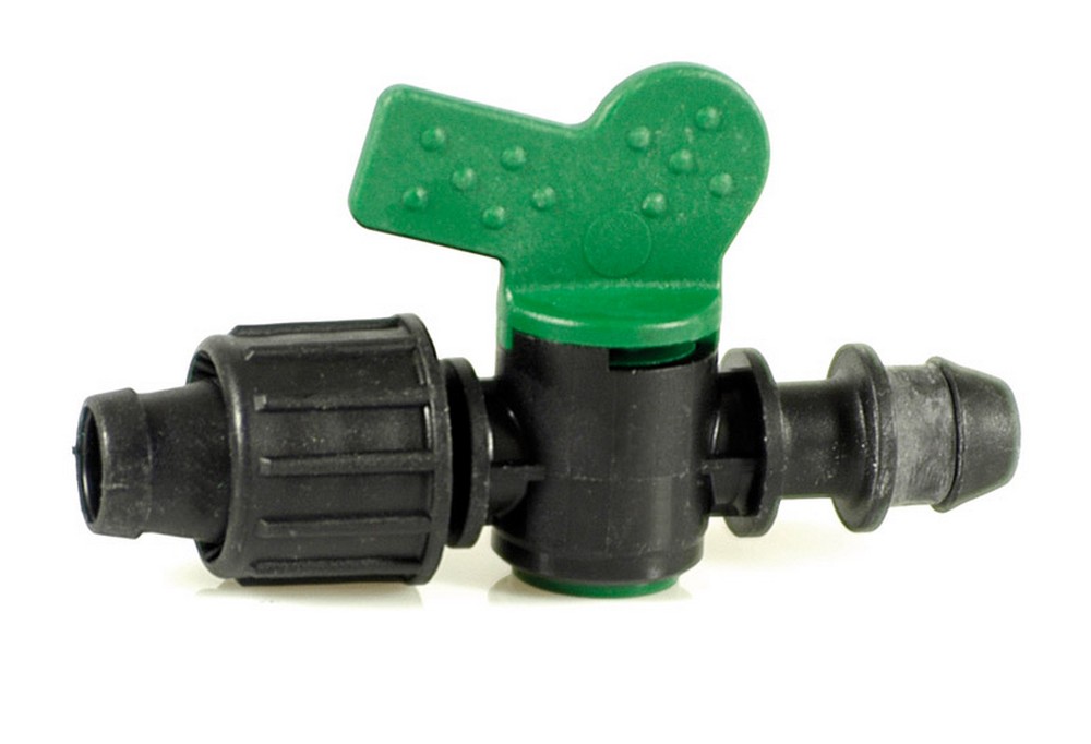RACCORDO PER TUBO TAPE VALVOLA A INNESTO Ø MM. 16  mm. 16