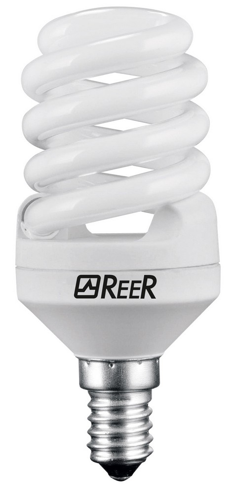 Reer LAMPADA RISPARMIO ENER. MICRO E-LITE Spirale E14-fredda 11W-532 lumen