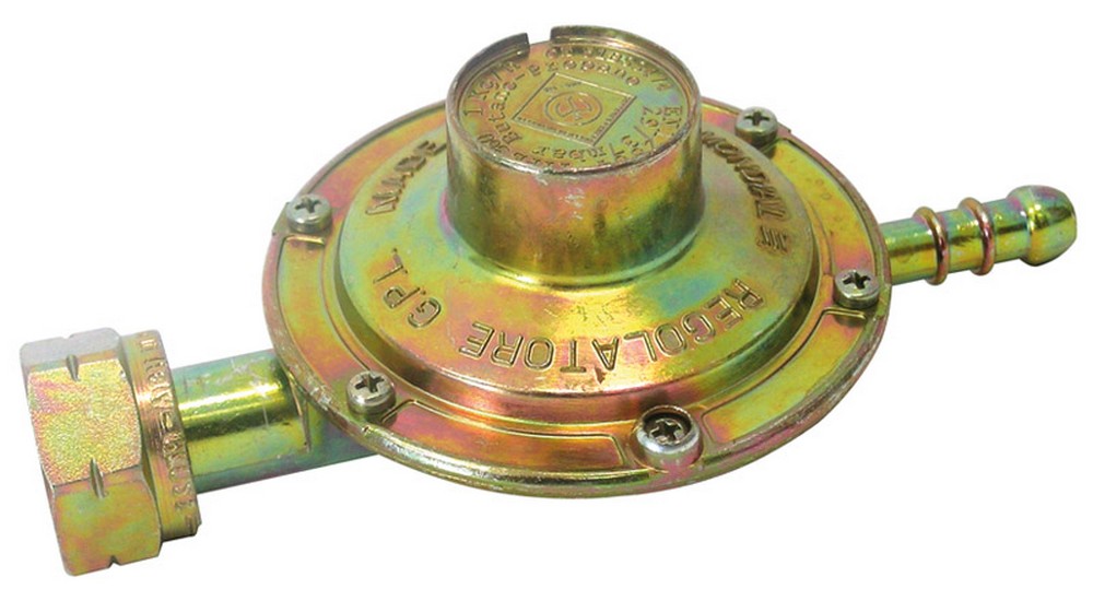 REGOLATORE GAS A TARATURA FISSA  portata 1 kg/h