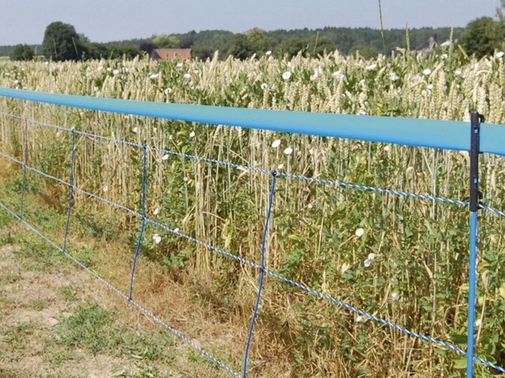 RETE ELETTRIFICABILE PER CINGHIALI WILDNET h cm. 73 lungh. mt. 50 con 12 paletti