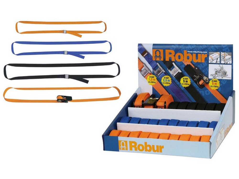Robur ESPOSITORE CINGHIE LEGABAGAGLI Display 29 pz.