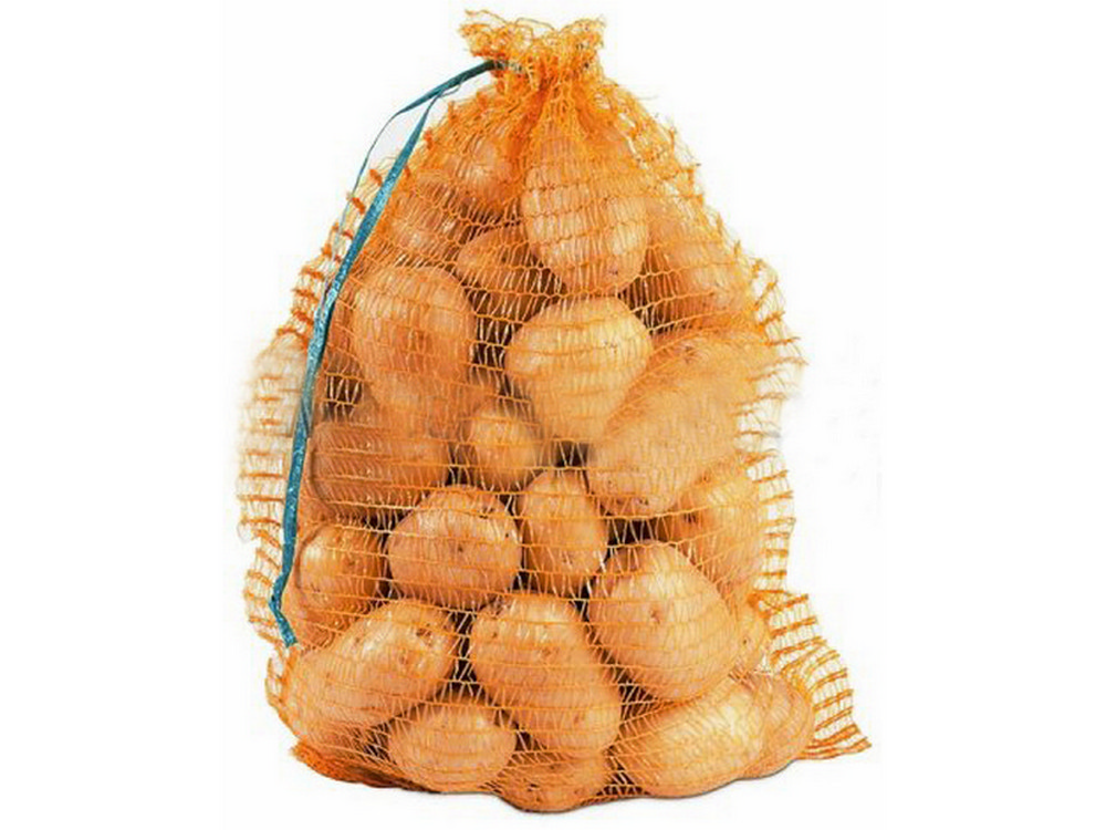 SACCO PER ORTAGGI RASCHEL Capacità kg. 10 cm. 40x60