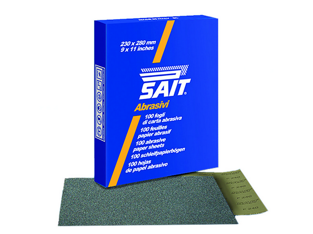 Sait CARTA ABRASIVA S-SAITAC CW-C mm. 230x280  grana 240