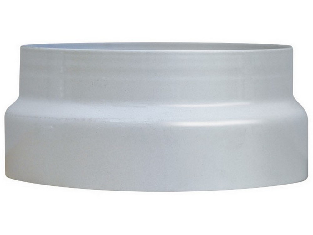 Save RIDUZIONE PER STUFA A LEGNA PORCELLANATO CLASSIC Col. Bianco Ø cm. 12x10