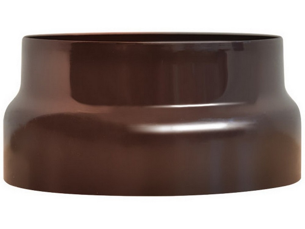Save RIDUZIONE PER STUFA A LEGNA PORCELLANATO CLASSIC Col. Marrone Ø cm. 10x8