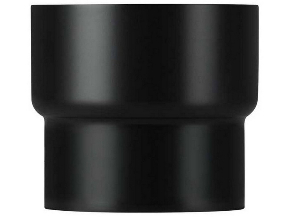 Save RIDUZIONE STUFA A LEGNA PORCELLANATO PLUS LIGHT Col. Nero opaco Ø cm. 15x13