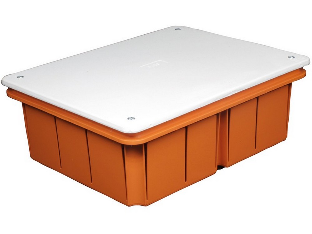 SCATOLA DI DERIVAZIONE DA INCASSO CON COPERCHIO IP40 mm.392x152x70 h