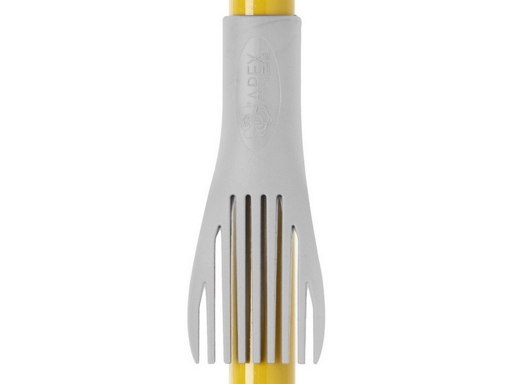 SCOPA ANTIURTO DELICATA CON MANICO TELESCOPICO