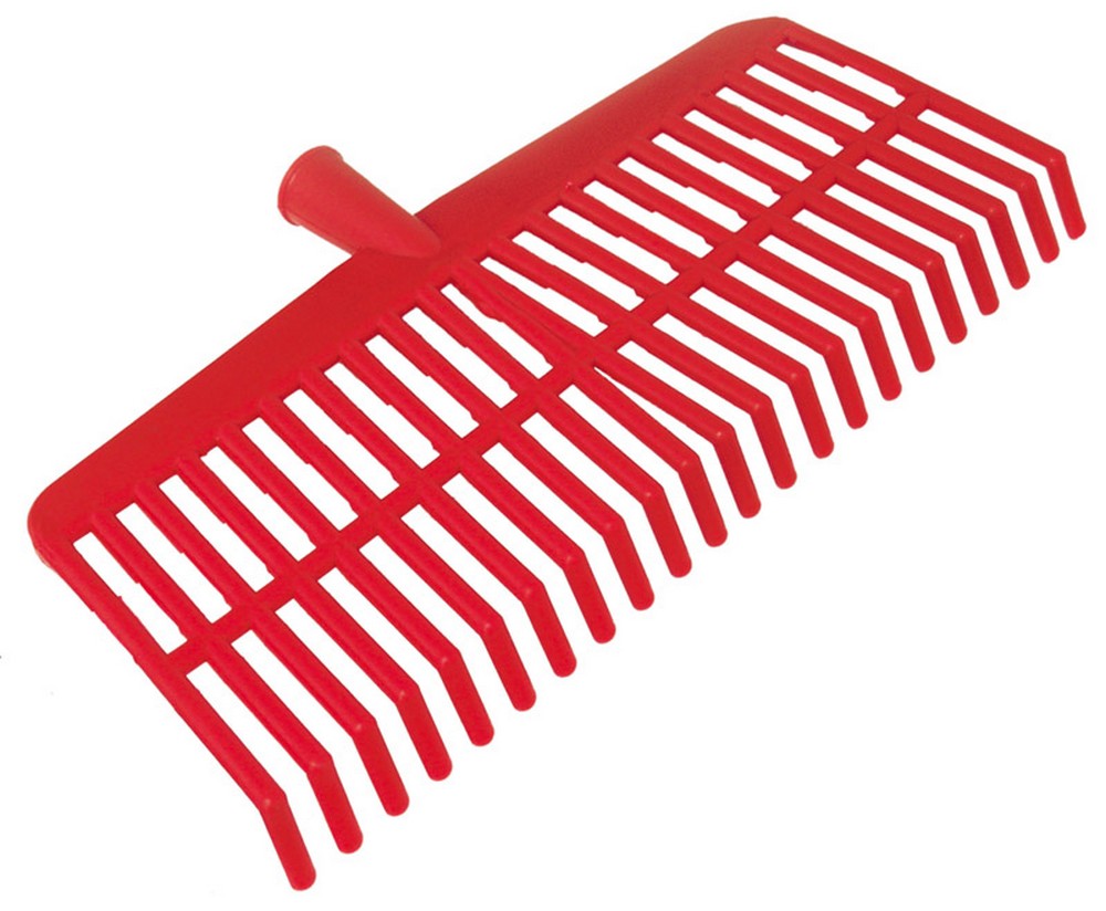 SCOPA PER FOGLIE/NOCCIOLE IN POLIPROPILENE 22 denti cm. 39