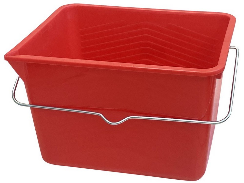 SECCHIO RETTANGOLARE PER IDROPITTURE  lt. 8