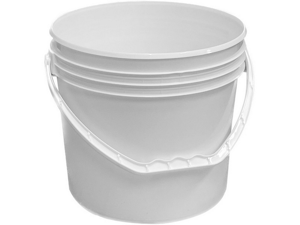 SECCHIO TRONCO CONICO CON MANICO IN PP Ø cm. 19x20 h  lt. 6