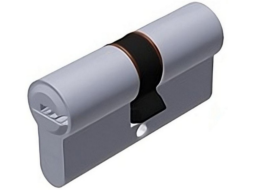 Securemme CILINDRO CROMO SATINATO EVOK1 5 chiavi  mm. 95 (40+55)