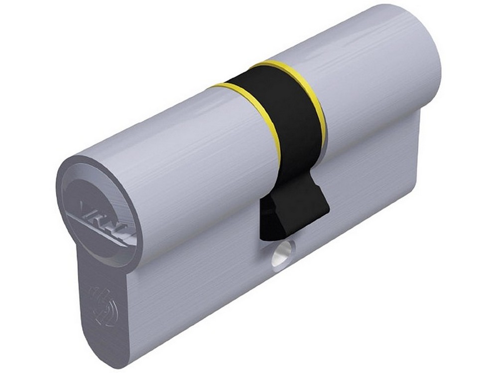 Securemme CILINDRO CROMO SATINATO K2 5 chiavi  mm. 60 (30+30)