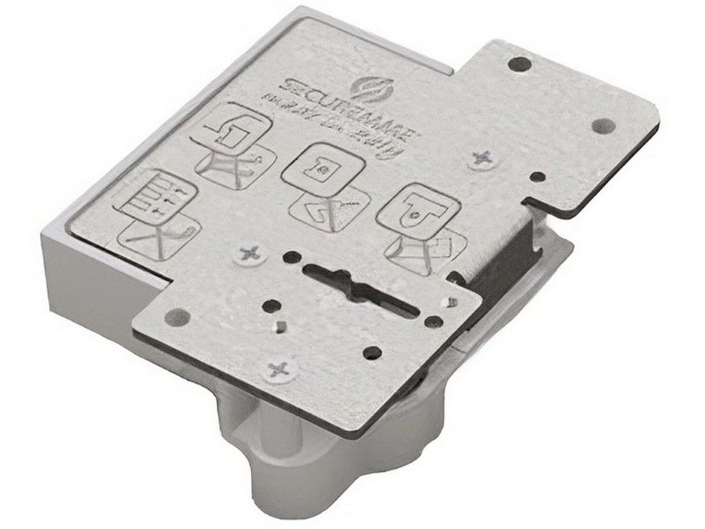 Securemme CUORE DI RICAMBIO DX DOPPIA MAPPA 4 MANDATE 3 CHIAVI per porte blindate Art. 250