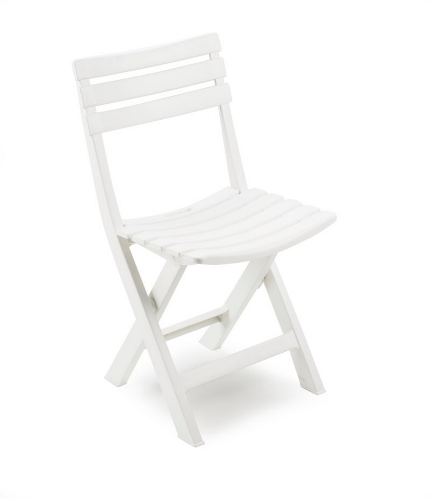 SEDIA BIRKI cm. 44x41x78 h col. Bianco