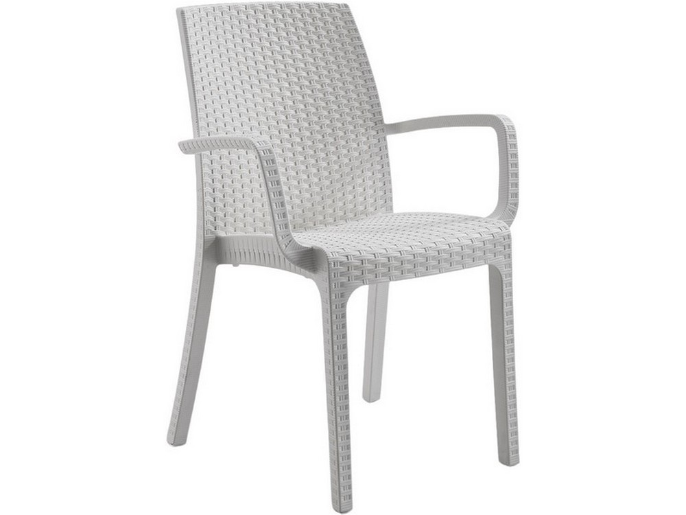 SEDIA INDIANA cm. 59x57x86 h col. Bianco