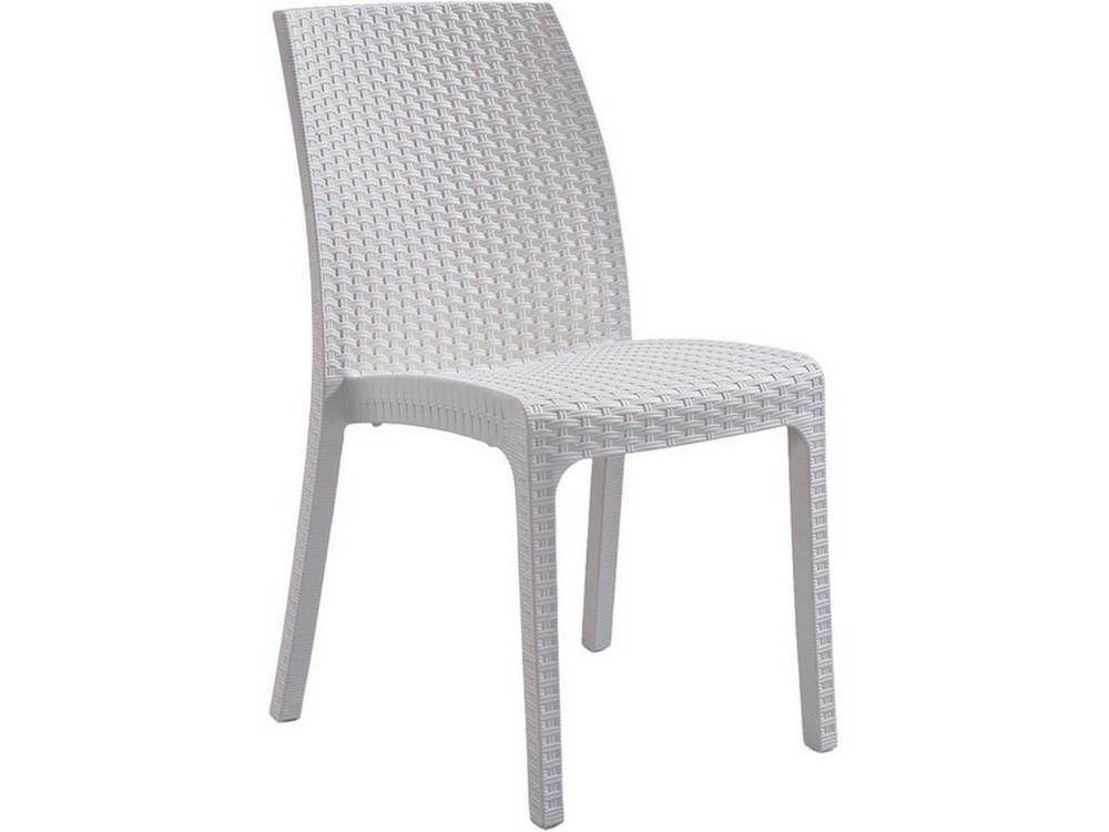 SEDIA VIRGINIA cm. 59x47x86 h col. Bianco
