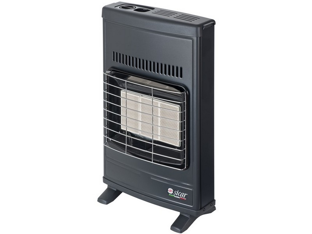 Sicar STUFA AD INFRAROSSI GPL A PARETE 4.200 W Col. Grigio