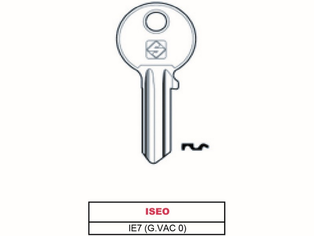 Silca CHIAVE ASC IE7 (G.VAC 0)