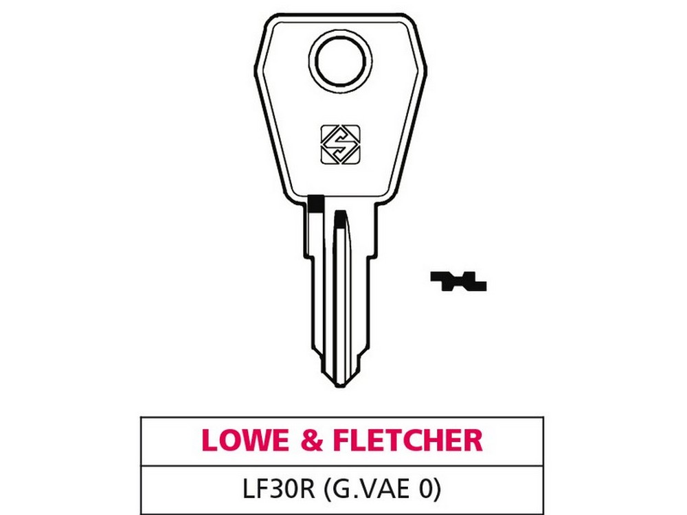 Silca CHIAVE ASC LF30R (G. VAE 0) LOWE & FLETCHER