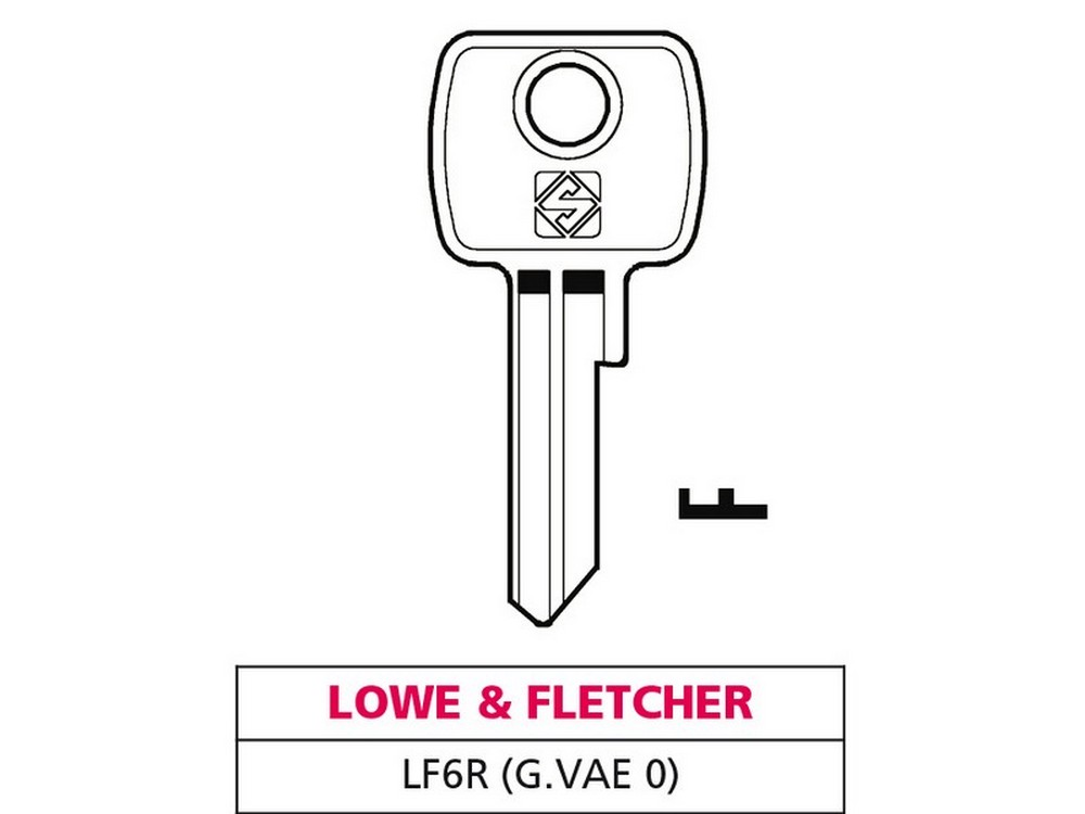 Silca CHIAVE ASC LF6R (G. VAE 0) LOWE & FLETCHER