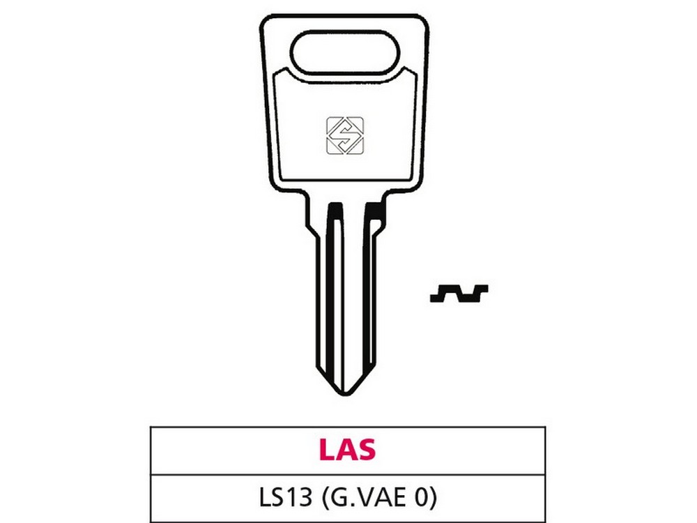 Silca CHIAVE ASC LS13 (G. VAE 0) LAS