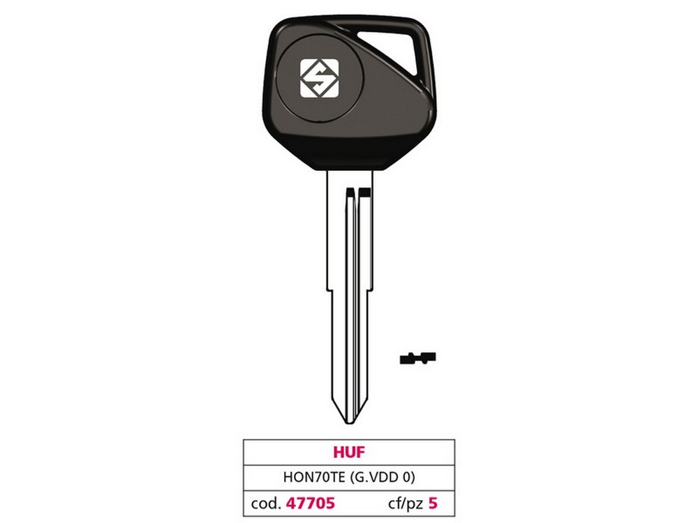 Silca CHIAVE PER AUTO HON70TE (G. VDD 0) HUF 